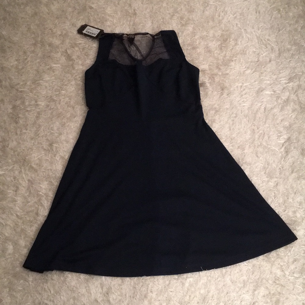 Fun, comfy, navy dress